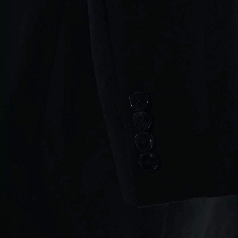 Samuelsohn Solid Print Two Button Jacket Blazer 44 - image 5